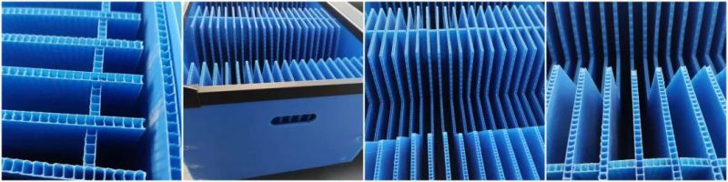 PP Corrugated Container Coroplast Plastic Packing Turnover Storage Box