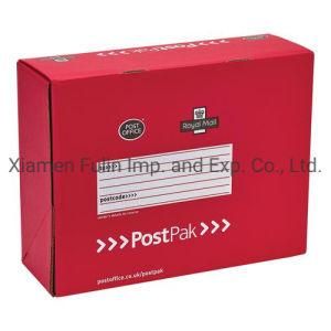 Red Medium Wholesale Reusable Customized Patterned Mailing Delivery Shipping Box