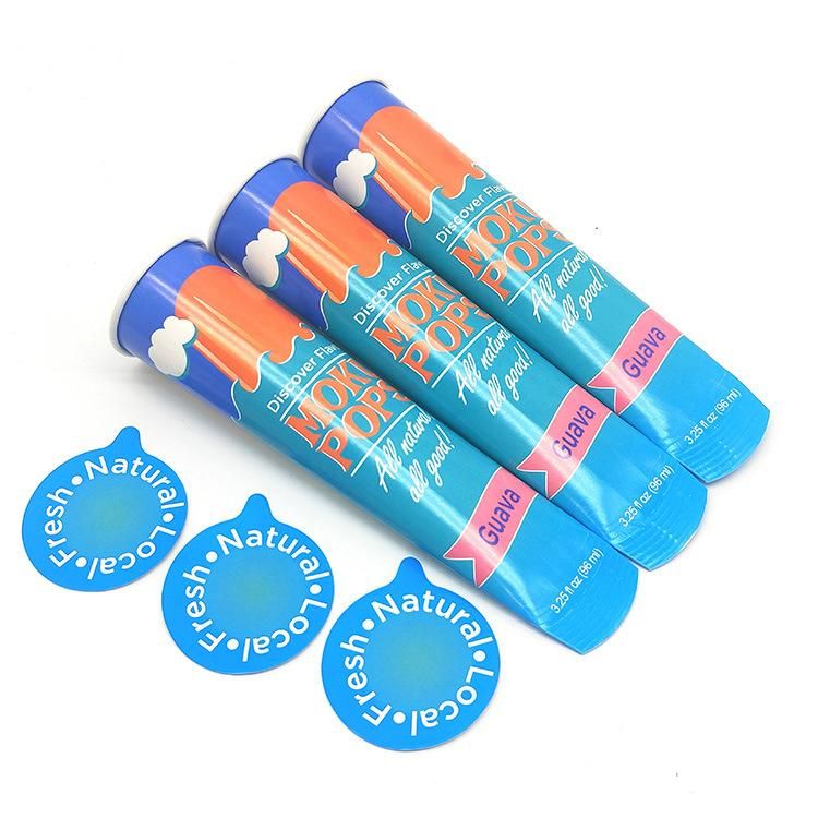 Squeeze Calippo Tube Pipe Wrapper Eco Friendly Ice Lolly Tube