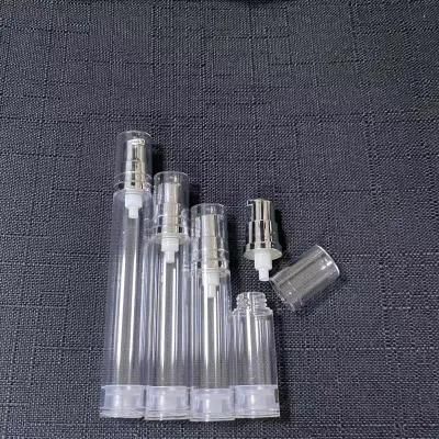 Ready to Ship 5ml 10ml 12ml 15ml Mini Atomizer White Head Mist Airless Spray Bottle Packaging Cosmetic Airless Pump Bottle