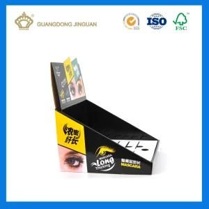 Corrugated Paper Display Shelf Box for Cosmetics (Flute Paper Box Display Rack)