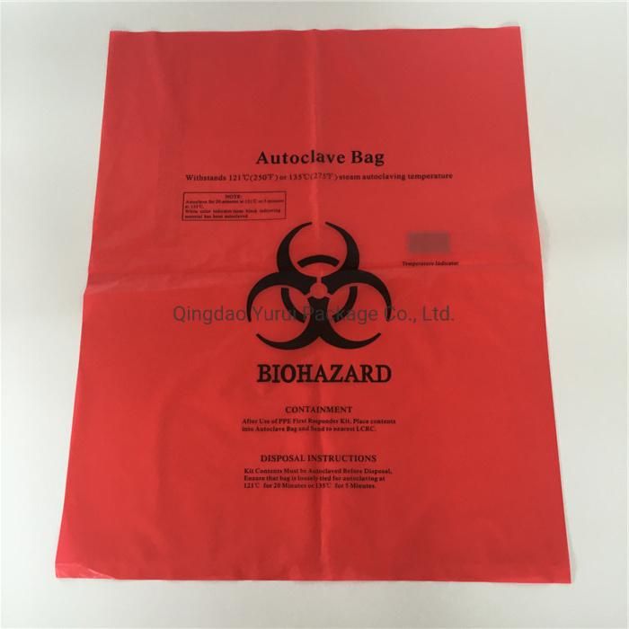 Hospital Yellow Biohazard Disposable Medical Products Medical Disposal Biohazard Waste Bag