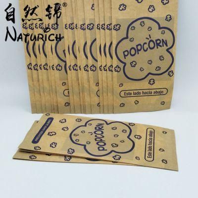 Paper Popcorn Kraft Bag for Microwave Factory Low Price