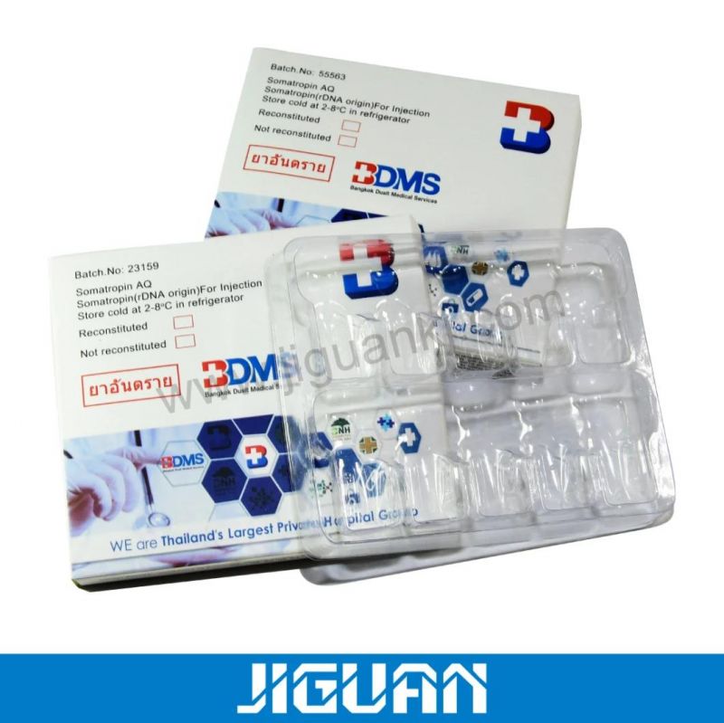 High Quality Plastic Tray Medicine Storage Vial Box