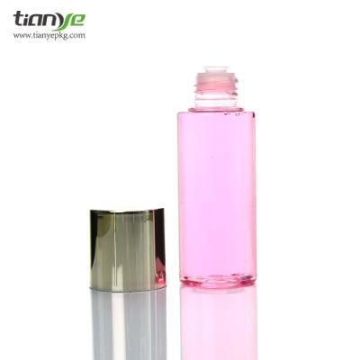 100ml Cylinder and Flat Shoulder Essence/Serum/Lotion/Toner /Pump Pet Bottle