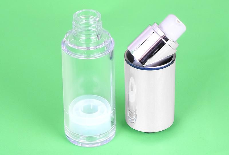 Hight Quality 30ml 50ml Cosmetic Transparent Plastic Pump Spray Airless Bottle