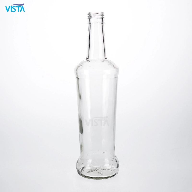 750ml Normal Flint Vodka Glass Bottle Screw Cap