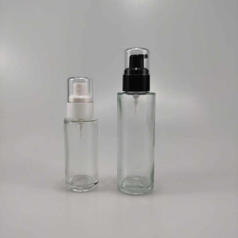 30ml 40ml 50ml 80ml 100ml 120ml Custom Glass Bottle with Spray Pump for Fragrance Oil Empty