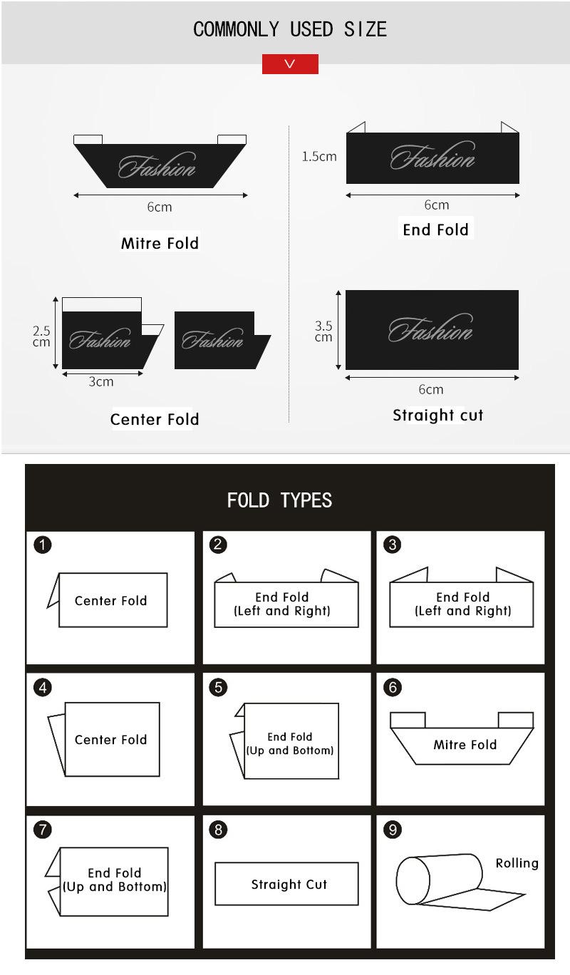 Factory Custom Apparel Personalized Woven Sewing Label