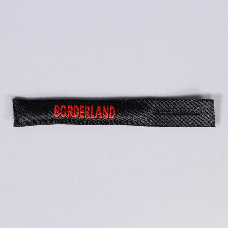 Garment Accesssories Manufacturer Fabric Filling Custom Woven Zipper Puller for out-Door Wear