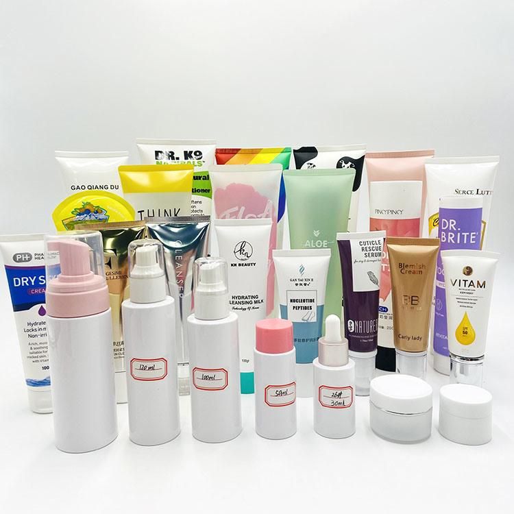 Empty Hand Cream/Face Wash Cosmetics Bottles and Jars Packaging Tube