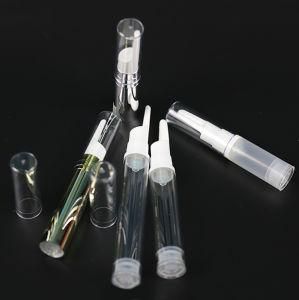 Plastic Clear Airless Bottle for Cosmetic Packaging (NAB42)