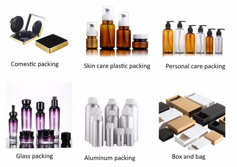 Colorful 60ml Portable White Cosmetic Sample Empty Plastic Bottle