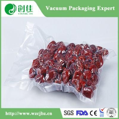 PA PE Side Seal Tranparent Plastic Food Packaging Bag