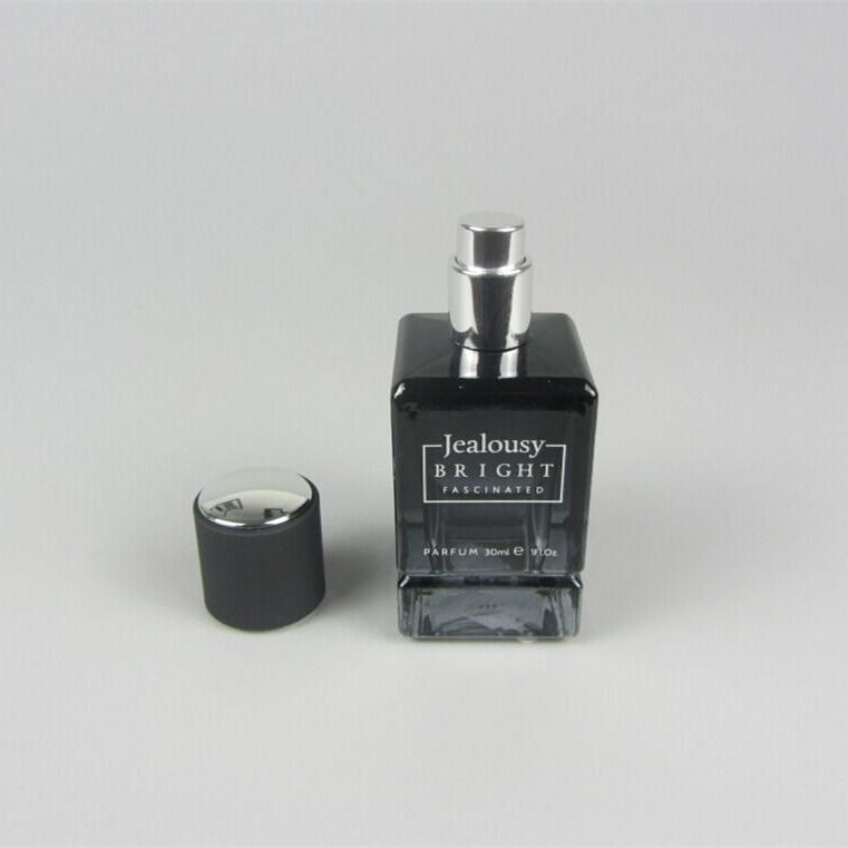 30ml Luxury Square Mens Fragrance Sprayer Parfum Bottle