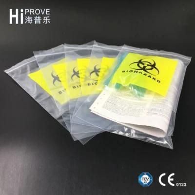 Ht-0723 Hiprove Brand Biohazard Specimen Bag