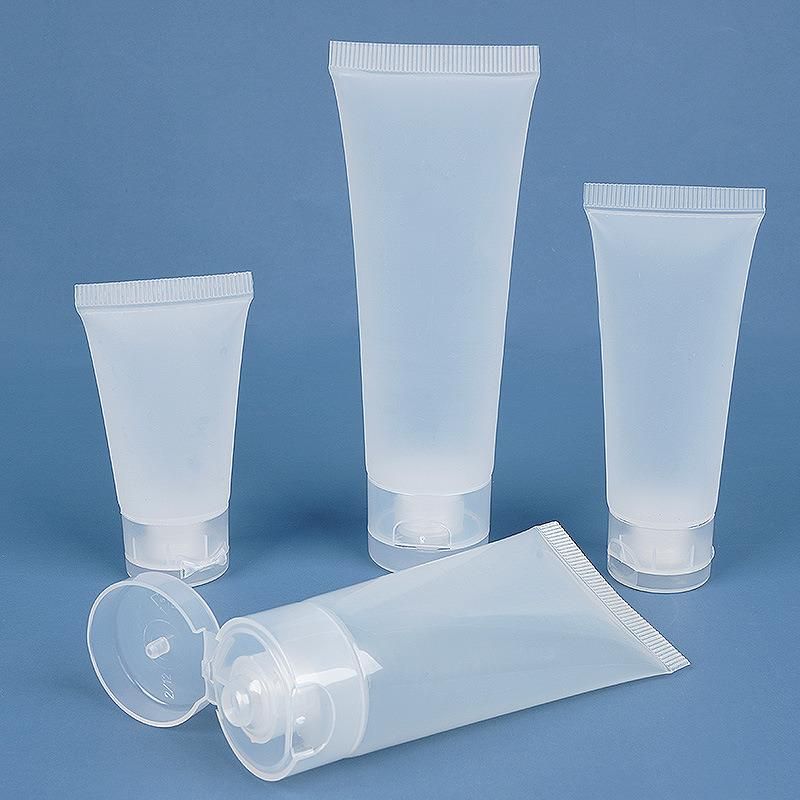 Packaging Transparent Cosmetic Lotion Tube Empty Cream Tube