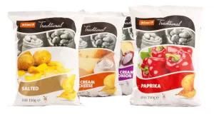 Salted Potato Chips Bag/Plastic Snack Bag/Potato Chips Packaging