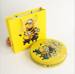 Minion Print Design Cookie Tin Box