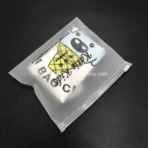 Clothing Packaging Self Sealing Custom Printed Plastic Ziplock CPE Frosted Bags