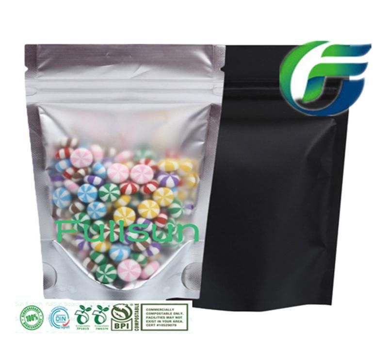 Plastic Food Packaging Bag Tobacco Candy Compound Zipper Bag