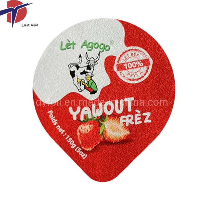 Plastic Yogurt Pot Foil Lids