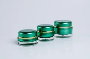 15g 30g 50g Round Double Walled Plastic Acrylic Jars (EF-J34)