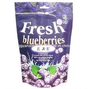 Custom Plastic Blueberries Packaging Bag/ Berries Packaging Bag