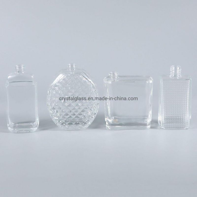 100ml Customised Round and Square Glasss Perfume Bottle