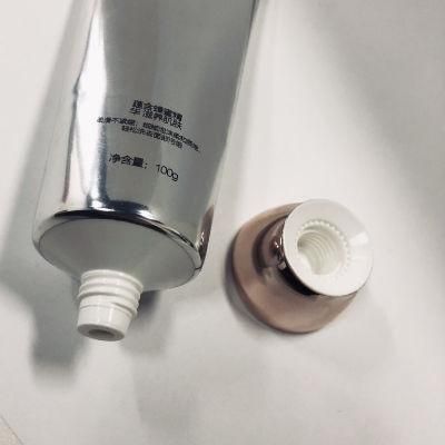 Airless Press Lotion Pump Cosmetic Plastic Aluminum Laminated Squeeze Tube