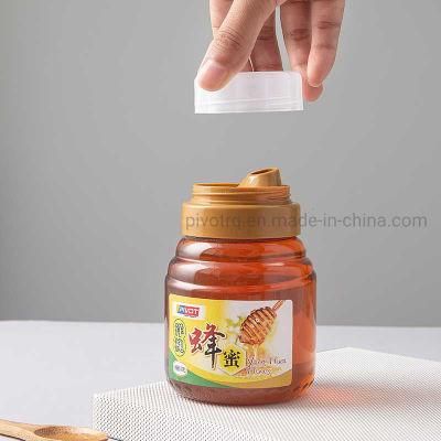 1kg Clear Plastic Bottle for Honey Packaging Food Grade Honey Jars