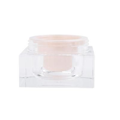 30g 50g 75g Square Airless Cosmetic Jar