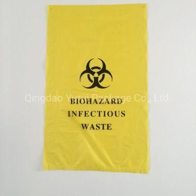 Hot Sale Red Biodegradable Medical Waste Biohazard Bag Medical Waste Bag Custom Medical Waste Bag