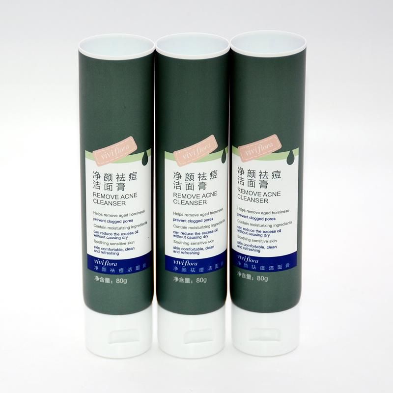 BPA Free Cosmetic Plastic Organic Whitening Teeth Toothpaste Cream Tube