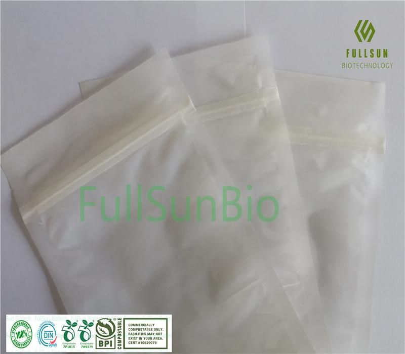 Biodegradable Packaging Bag Compound Zipper Plastic Bag