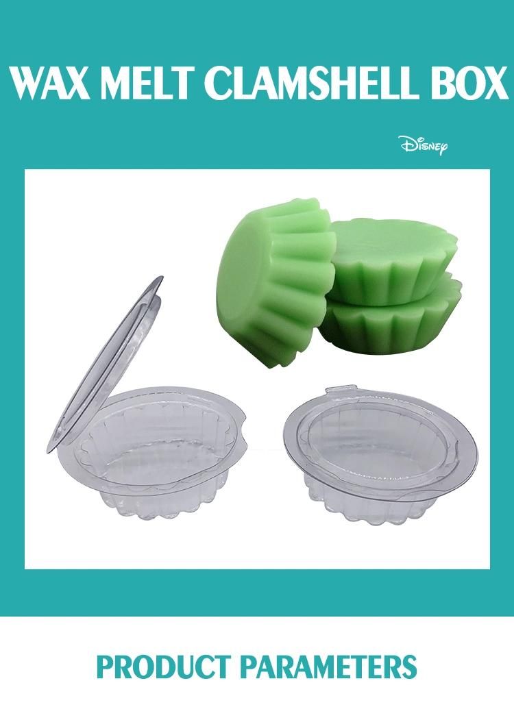 Plastic Blister Wax Melt Clamshell Packaging