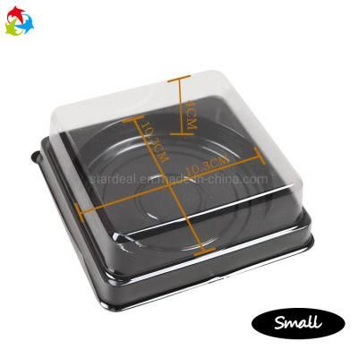 Clear Packaging Plastic Cake Box for Doughnut