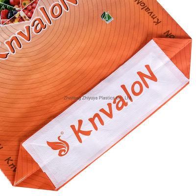 20kg PP Woven Chemical Fertilizers Bag Waterproof BOPP Laminated Wpp Bags