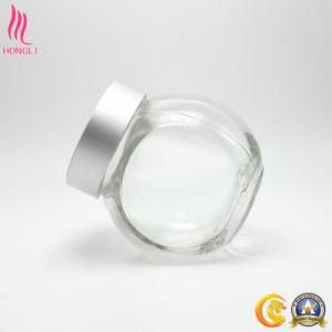 Transparent Sphere Special Jar with Silver Cap