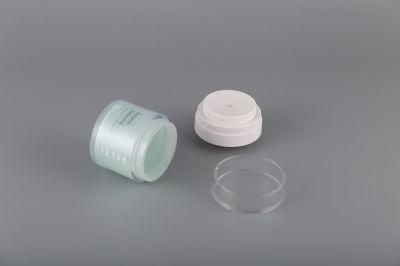 15ml 30ml 50ml Airless Pump Jar Wholesale, 50ml Airless Cosmetic Container, Empty Pearl White Cosmetic Jars