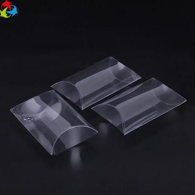 Custom Clear PVC Box Transparent Pillow Plastic Packaging Boxes Supplier