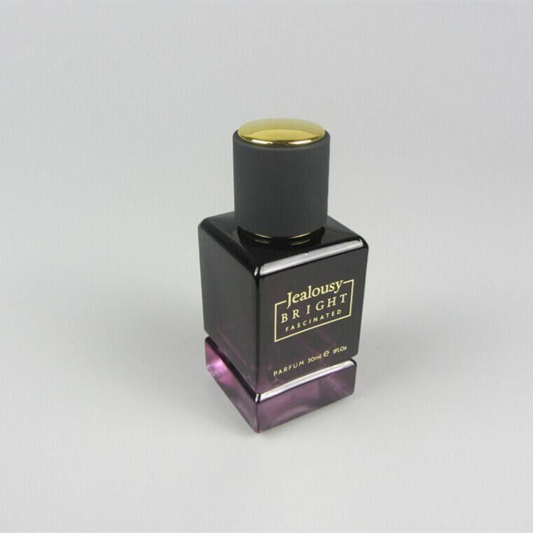 30ml Luxury Square Mens Fragrance Sprayer Parfum Bottle