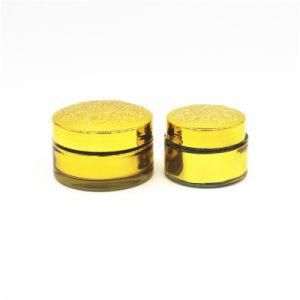 Factory Gold 100g 200g Saffron Bahkoor Incense Glass Jar with Plastic Cap