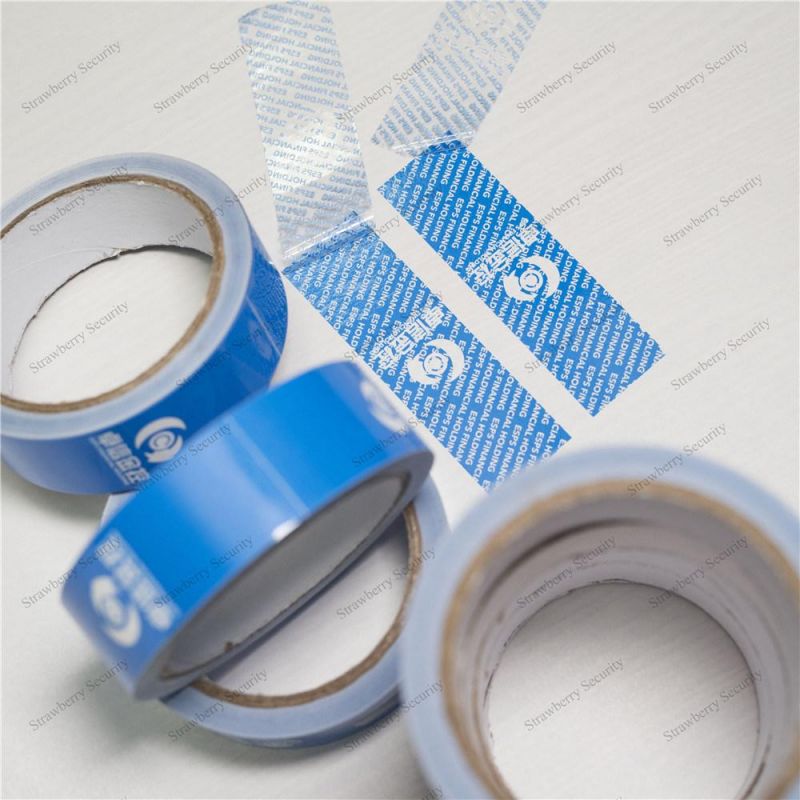 Security Seal Tamper Evident Transfer Void Open Tape with Serial Number