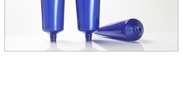 Cosmetics Manufacturers Spot Packaging 100 Grams of Empty Blue Hose Cleaning Milk Packaging Material Hose