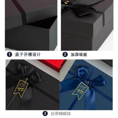 Wholesale Bow Cardboard Valentine&prime;s Day Honey Gift Paper Box Packaging