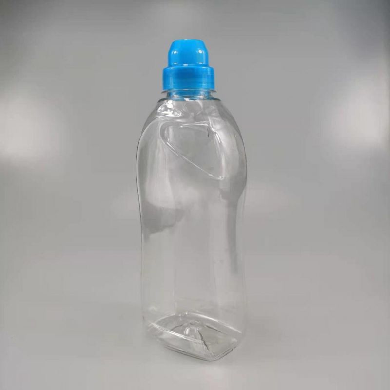 800ml Pet Washing Machine Cleaner Bottle Plastic Laundry Detergent Bottle Floor Detergent Bottle with 39mm Neck Screw Cap