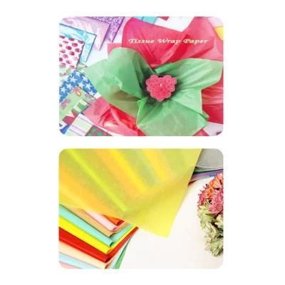 Color Tissue Paper for Wrapping and Craftwork