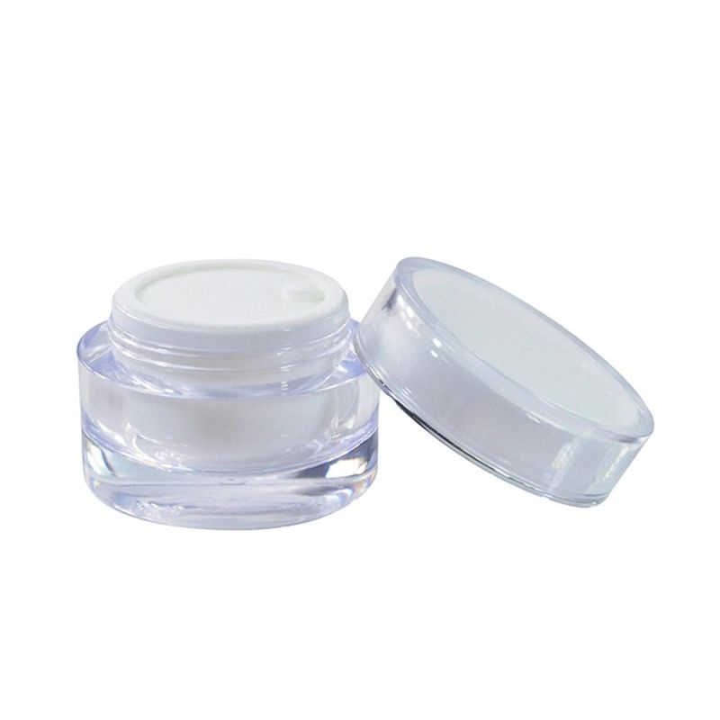 Professional Round Shape Luxury Cosmetics Cream Acrylic Jar