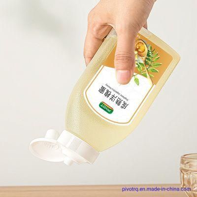 500g Plastic PP Honey Syrup Ketchup Jam Hot Fill Beverage Squeeze Bottle
